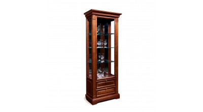 Шкаф с витриной (правый) ГМ 5906