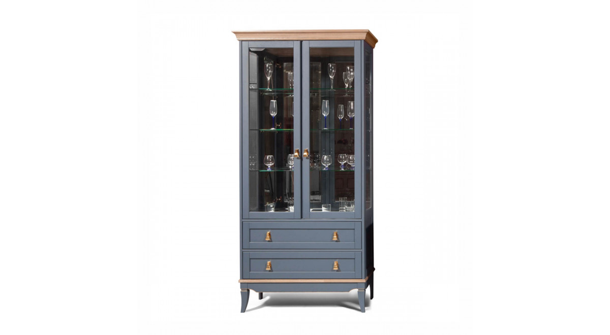 Шкаф с витриной ГМ 6507