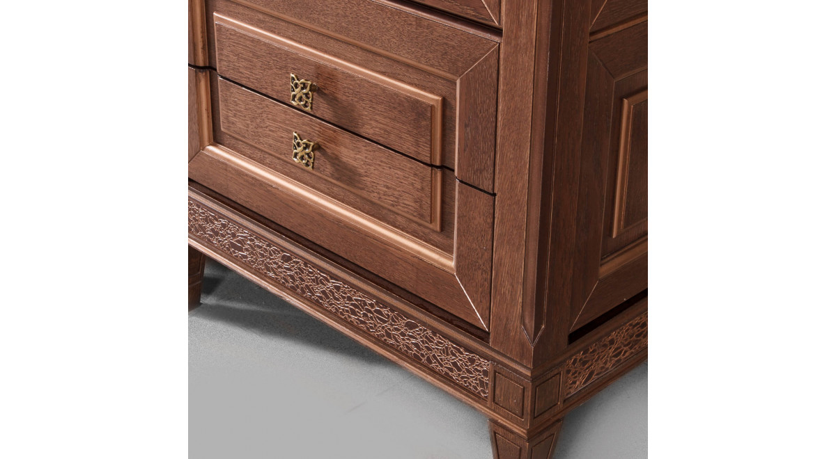 Шкаф с витриной ГМ 6401