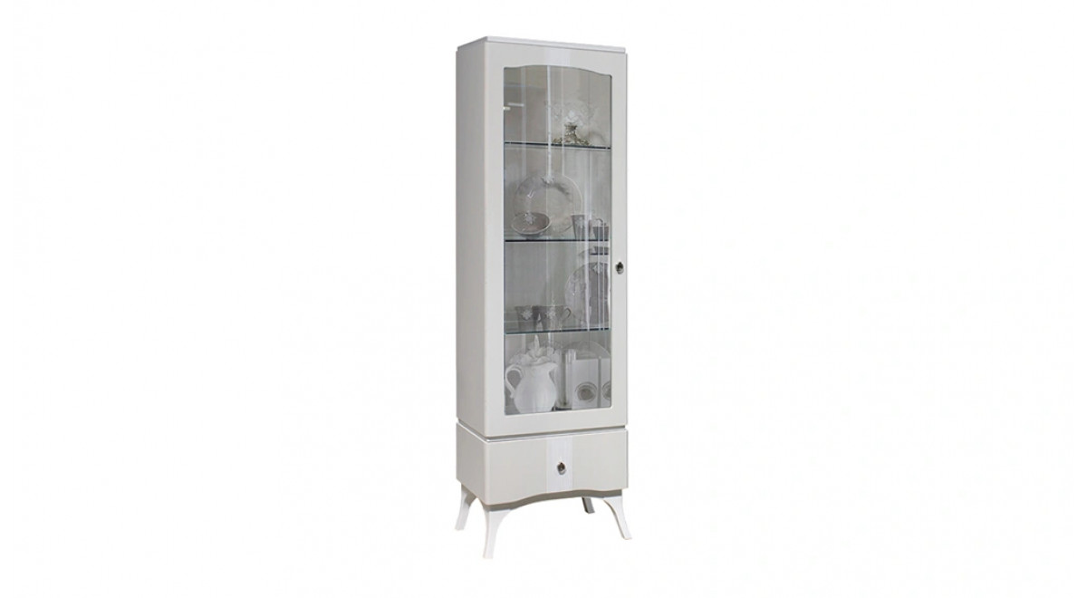 Шкаф с витриной Мираж ММ-400-01