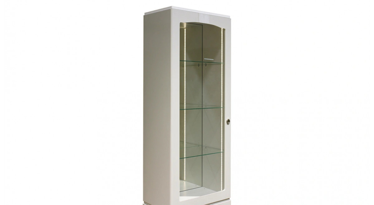 Шкаф с витриной Мираж ММ-400-01