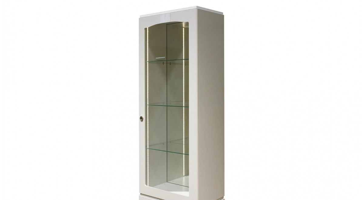 Шкаф с витриной Мираж ММ-400-01/01